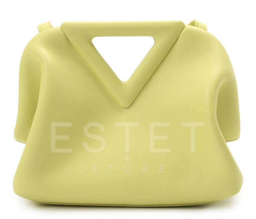Сумка Bottega Veneta Small Point Желтая