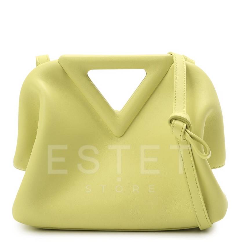 Сумка Bottega Veneta Small Point Желтая