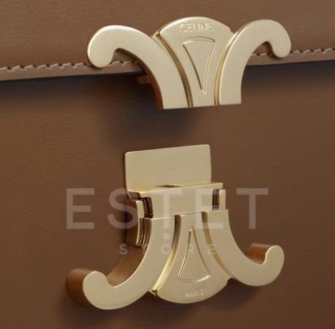 Сумка Celine Medium Triomphe Bag Коричневая