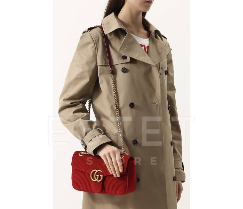 Сумка Gucci Gg Marmont Красная