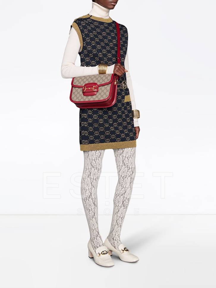 Сумка Gucci Horsebit Красная