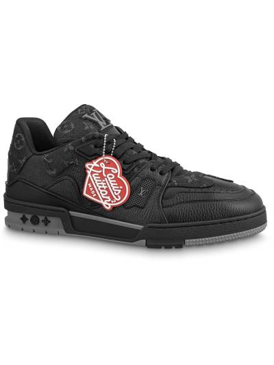 Кроссовки Louis Vuitton Lv Trainer Черные