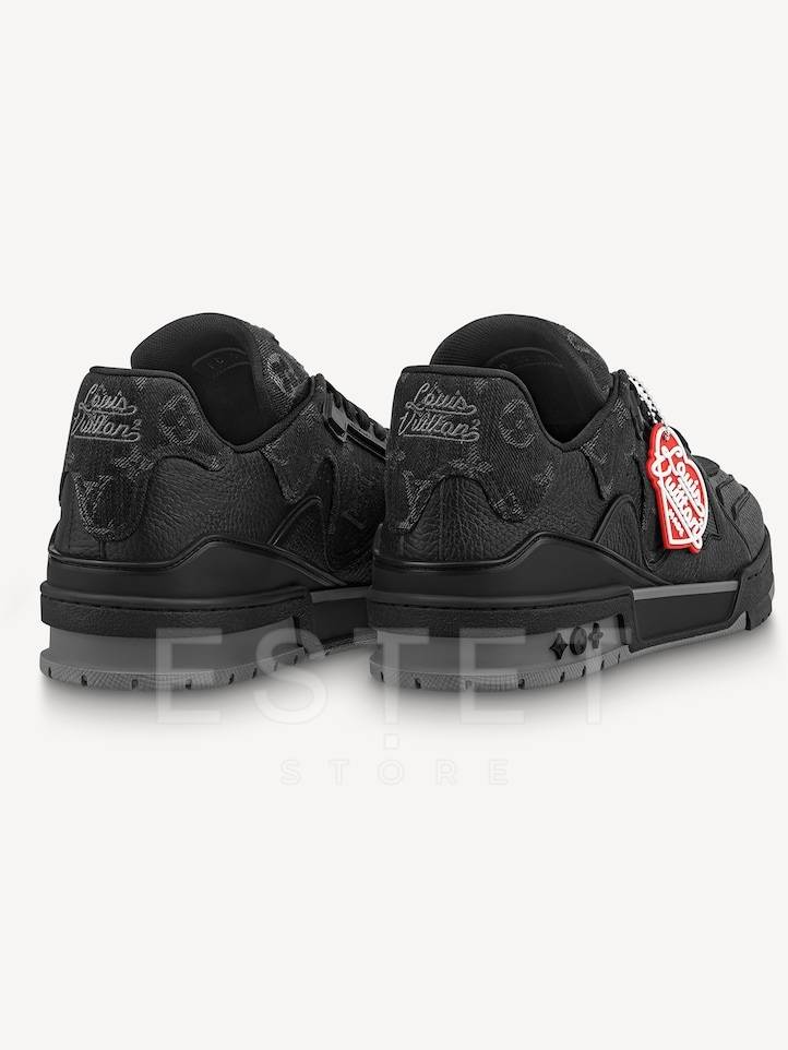 Кроссовки Louis Vuitton Lv Trainer Черные