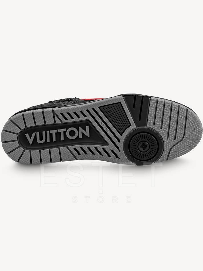 Кроссовки Louis Vuitton Lv Trainer Черные
