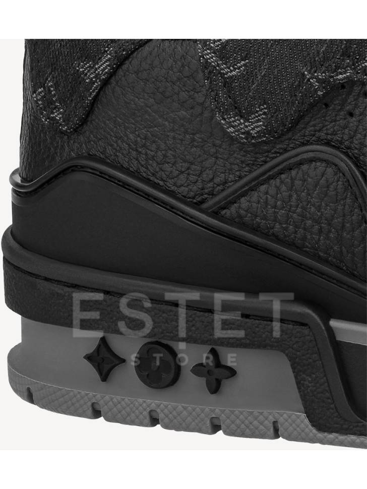 Кроссовки Louis Vuitton Lv Trainer Черные