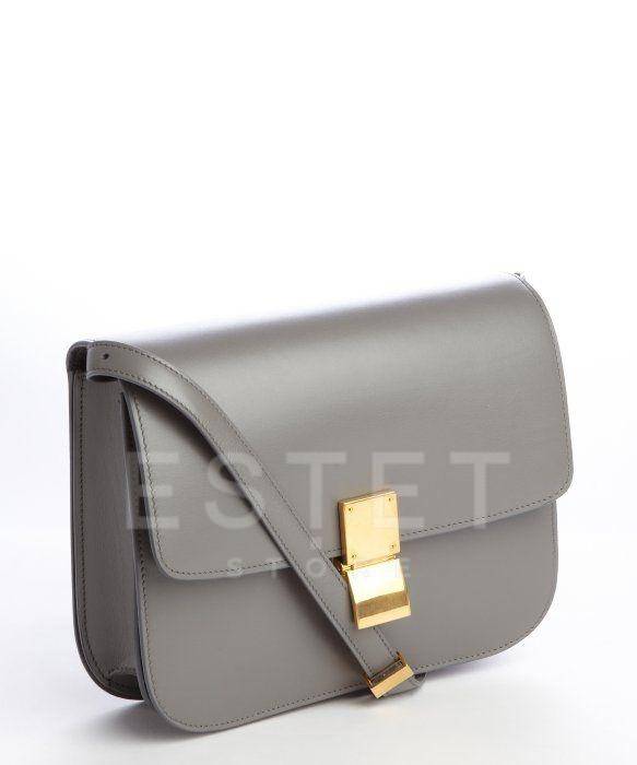 Сумка Celine Medium Classic Bag In Box Серая