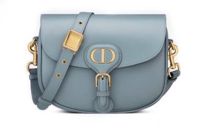Сумка Dior Bobby Голубая
