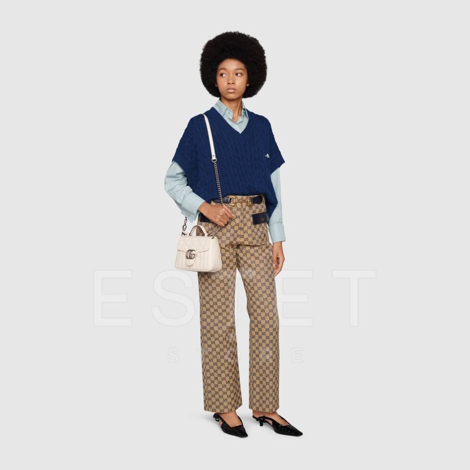 Сумка Gucci Gg Marmont Белая