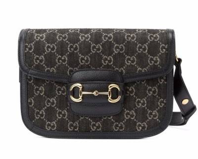Сумка Gucci Horsebit 1955 Черная