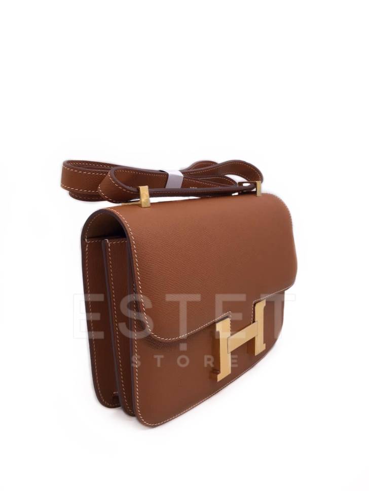 Сумка Hermes Herm Коричневая