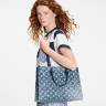 Сумка Louis Vuitton Onthego Mm Темно-синяя