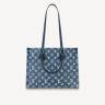 Сумка Louis Vuitton Onthego Mm Темно-синяя