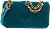Сумка Gucci Gg Marmont Бирюзовая