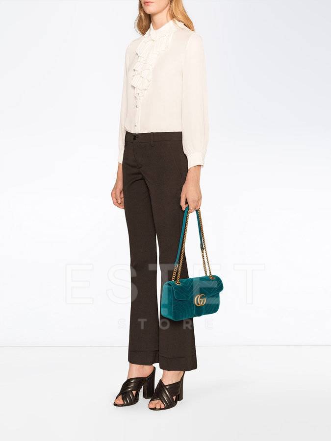 Сумка Gucci Gg Marmont Бирюзовая