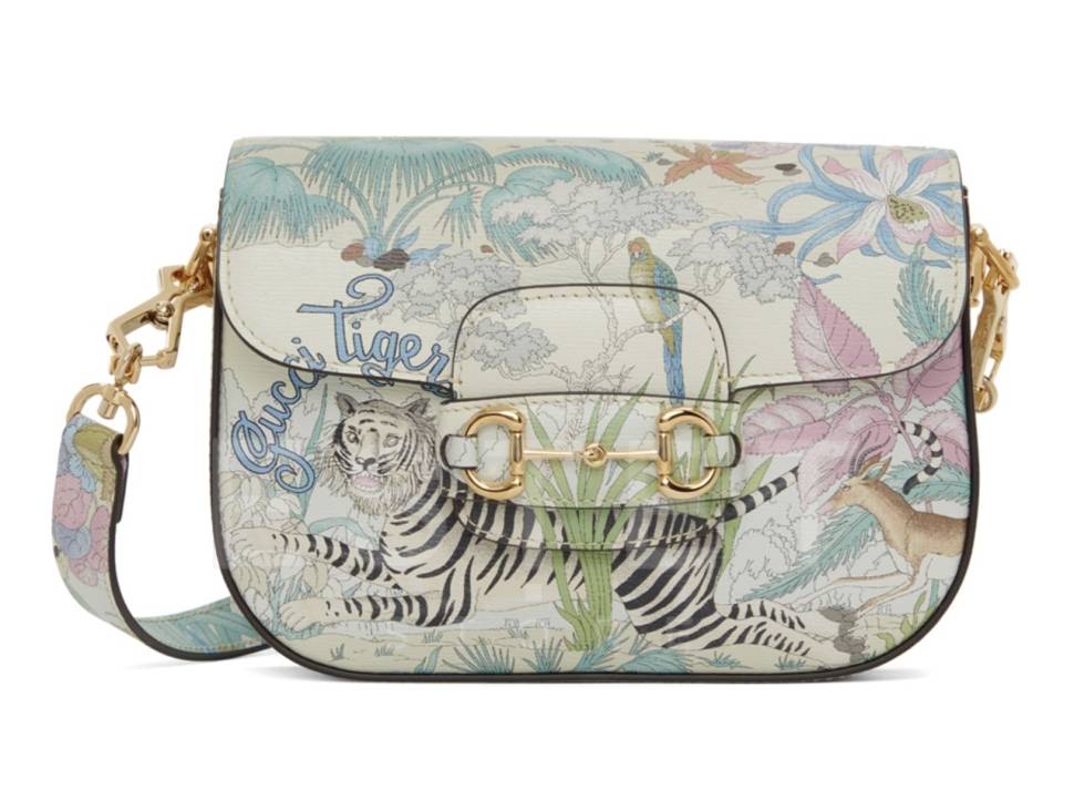 Сумка Gucci Horsebit Tiger