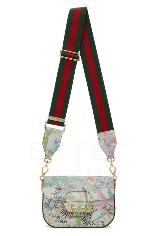Сумка Gucci Horsebit Tiger