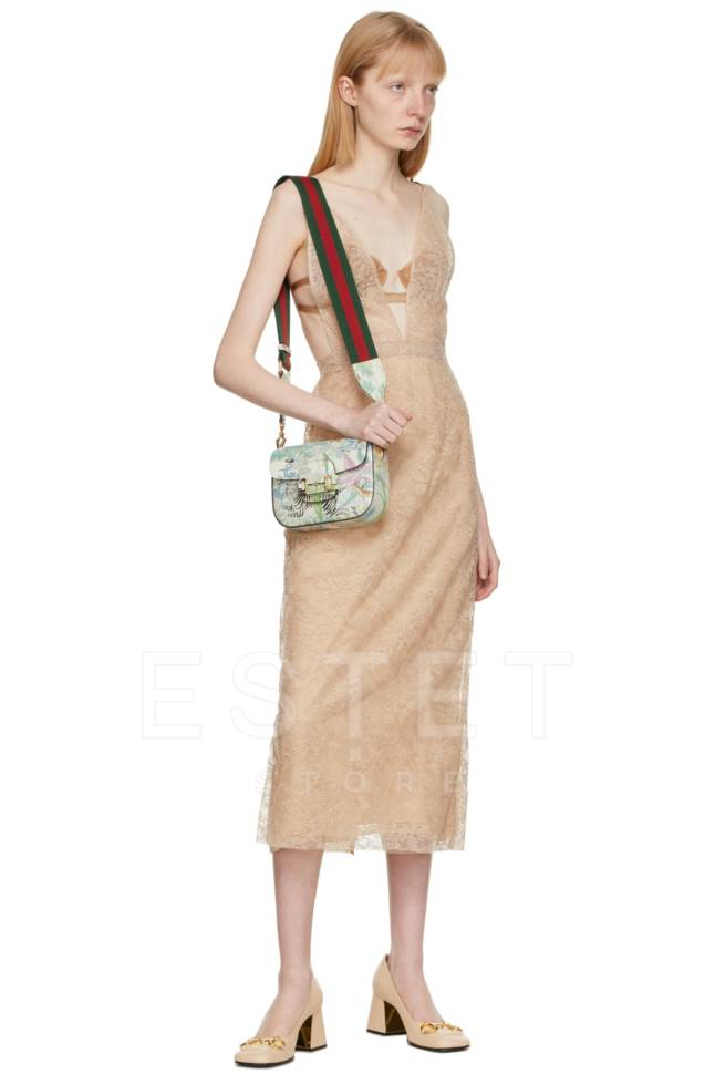 Сумка Gucci Horsebit Tiger