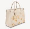 Сумка Louis Vuitton Onthego Mm Кремовая