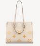 Сумка Louis Vuitton Onthego Mm Кремовая