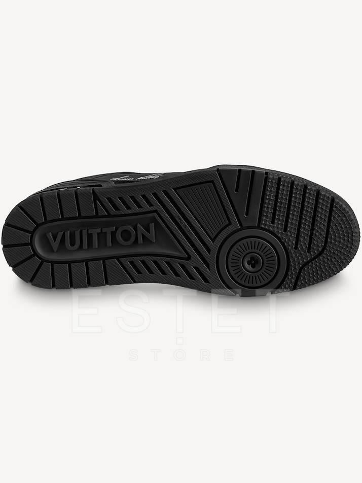 Кроссовки Louis Vuitton Lv Trainer Line Черные