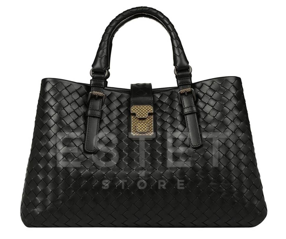 Сумка Bottega Veneta Roma Small Черная