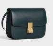 Сумка Celine Medium Classic Bag In Box Темно-зеленая