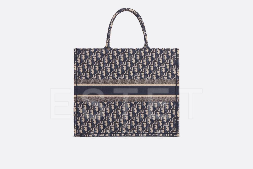 Сумка Dior Book Tote Темно-синяя