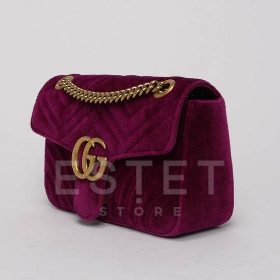 Сумка Gucci Gg Marmont Бордовая