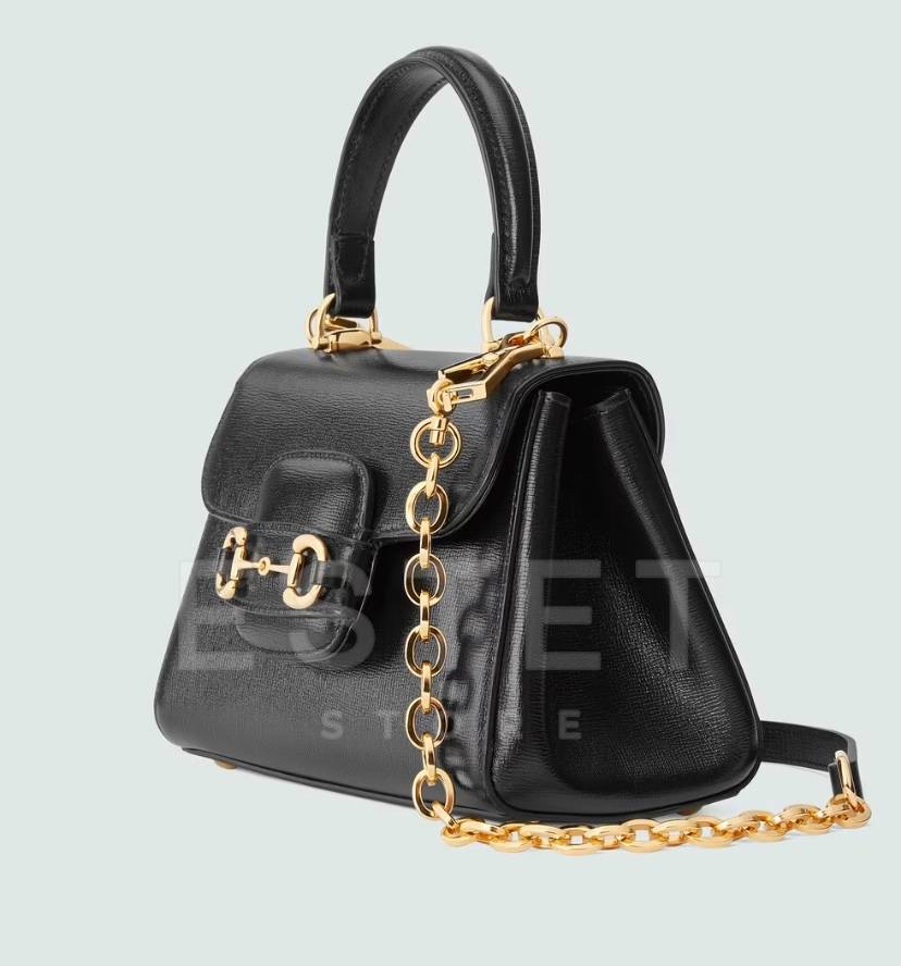 Сумка Gucci Horsebit 1955 Черная