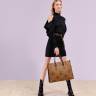 Сумка Louis Vuitton Onthego Коричнево-бежевая