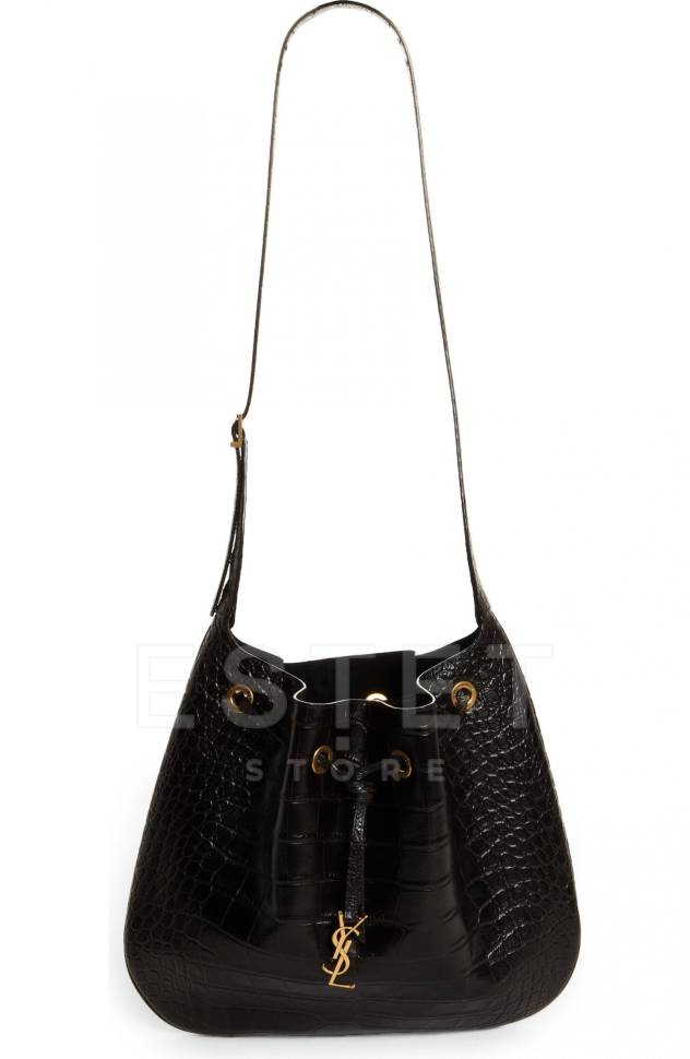 Сумка Saint Laurent Paris Vii Flat Черная