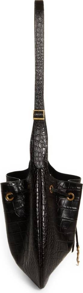 Сумка Saint Laurent Paris Vii Flat Черная