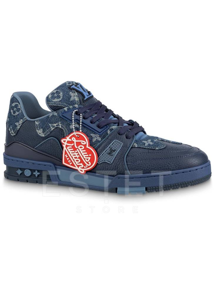 Кроссовки Louis Vuitton Lv Trainer Синие