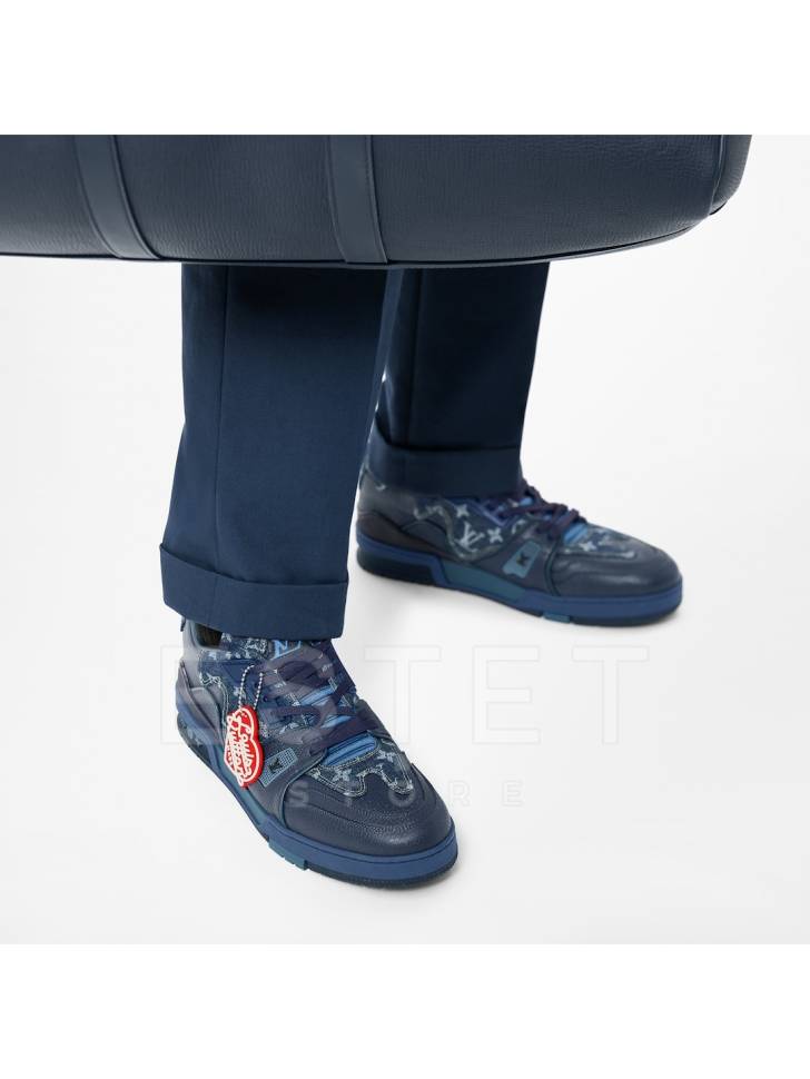 Кроссовки Louis Vuitton Lv Trainer Синие
