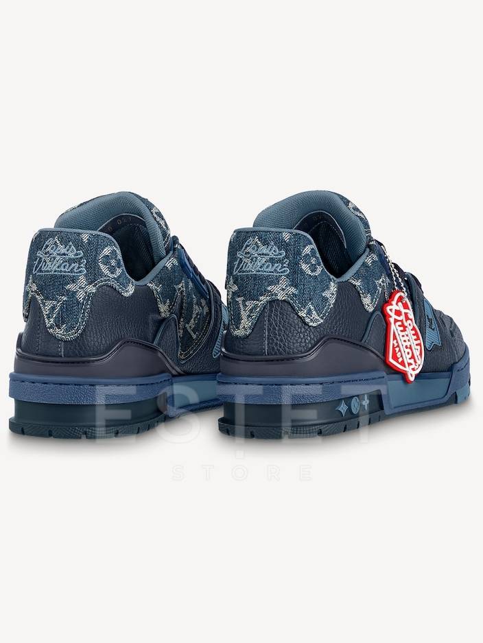 Кроссовки Louis Vuitton Lv Trainer Синие