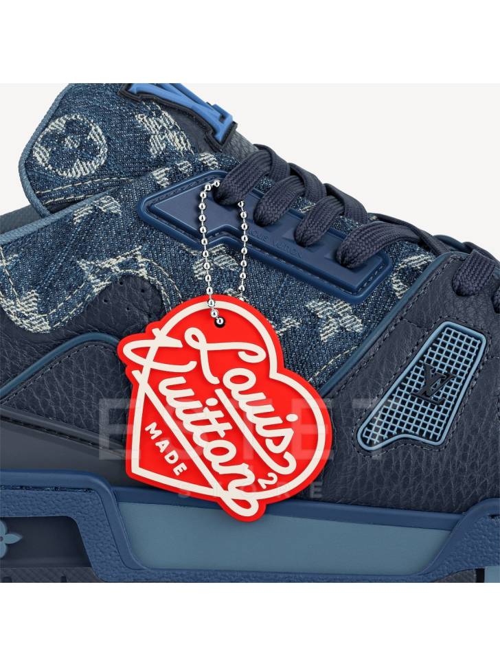 Кроссовки Louis Vuitton Lv Trainer Синие