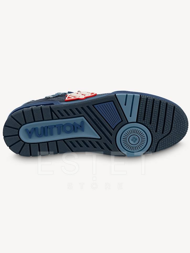 Кроссовки Louis Vuitton Lv Trainer Синие