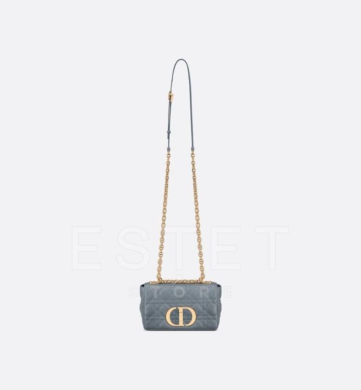 Сумка Dior Caro Темно-серая