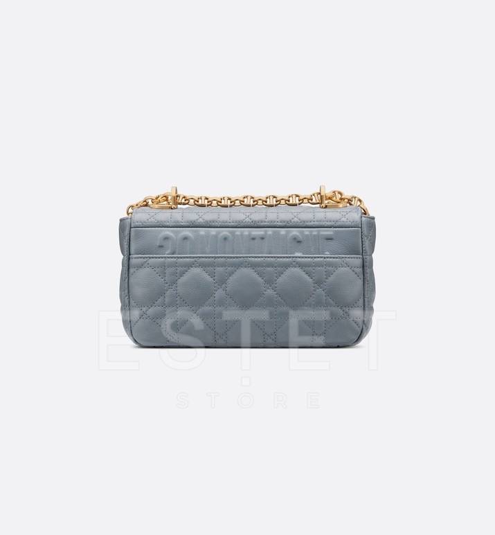 Сумка Dior Caro Темно-серая