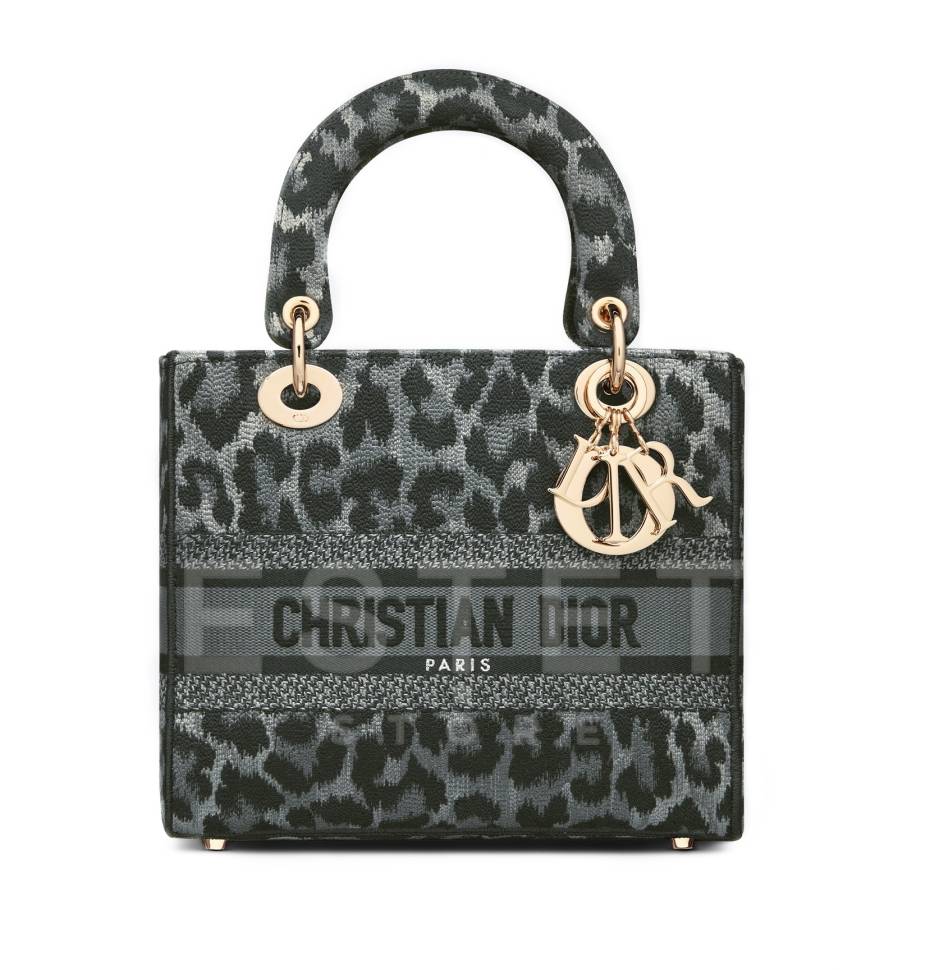 Сумка Dior Lady D-lite Серая