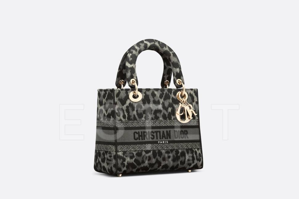 Сумка Dior Lady D-lite Серая