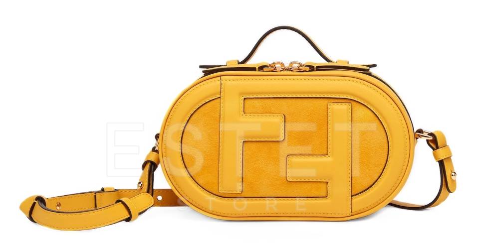 Сумка Fendi O Желтая