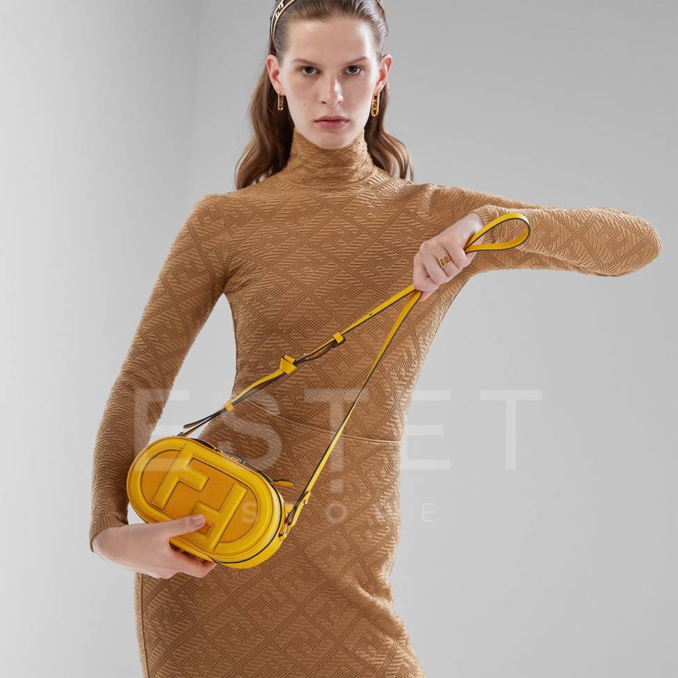 Сумка Fendi O Желтая