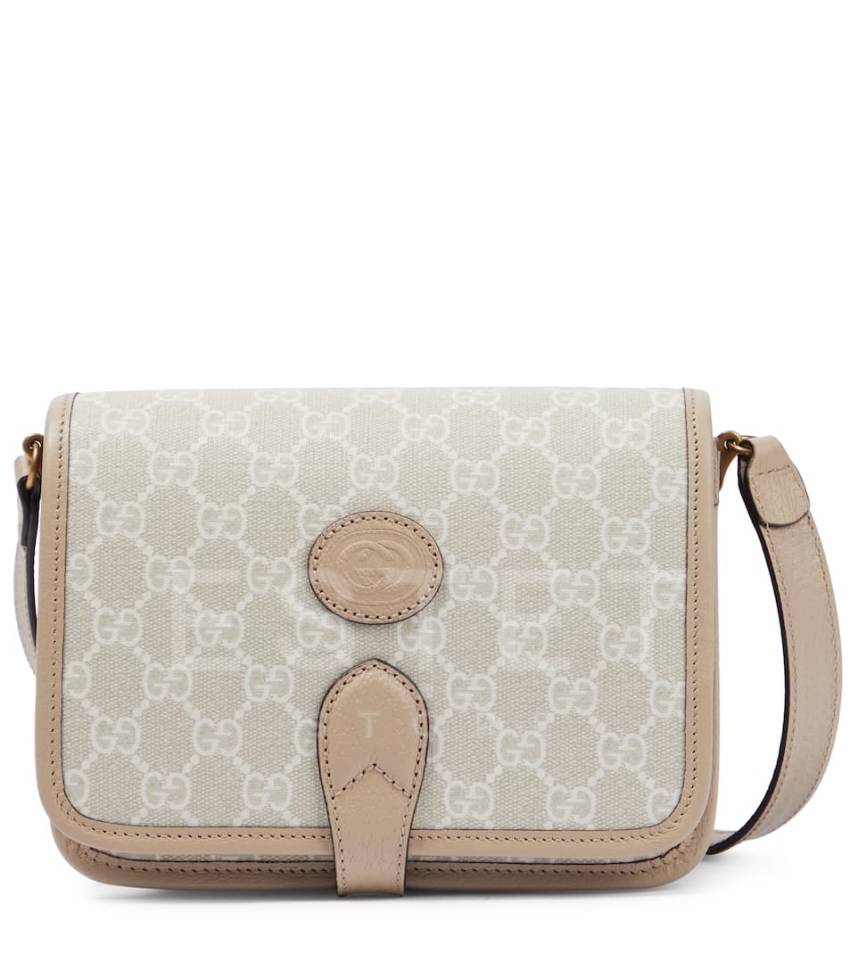 Сумка Gucci Interlocking G Кремовая