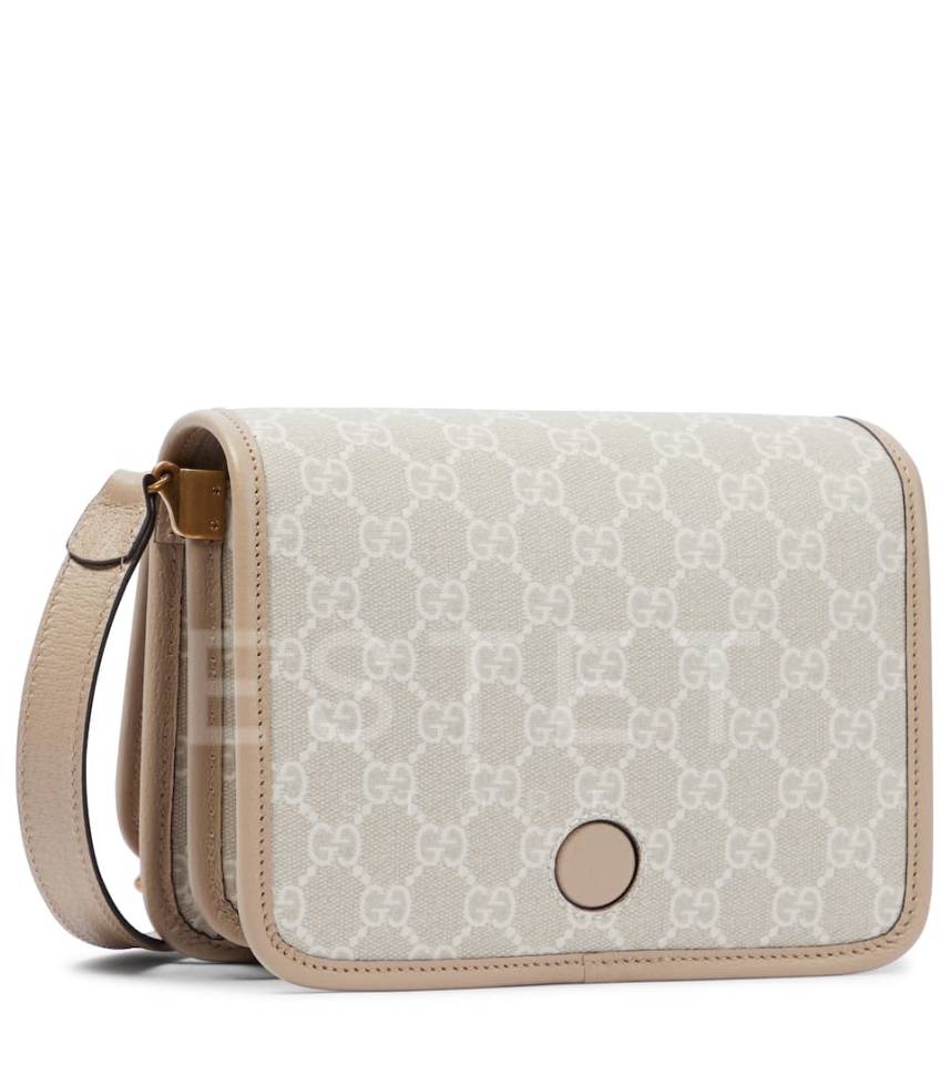 Сумка Gucci Interlocking G Кремовая