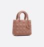 Сумка Dior Lady My Abcdior Розовая