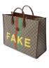 Сумка Gucci Fake Бежевая
