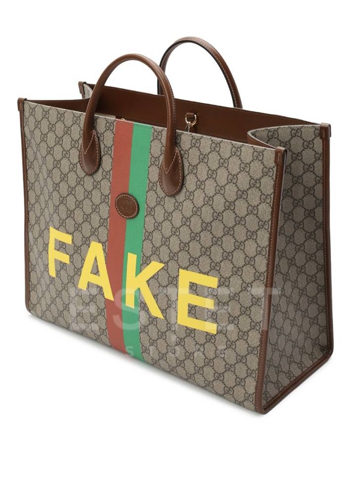Сумка Gucci Fake Бежевая