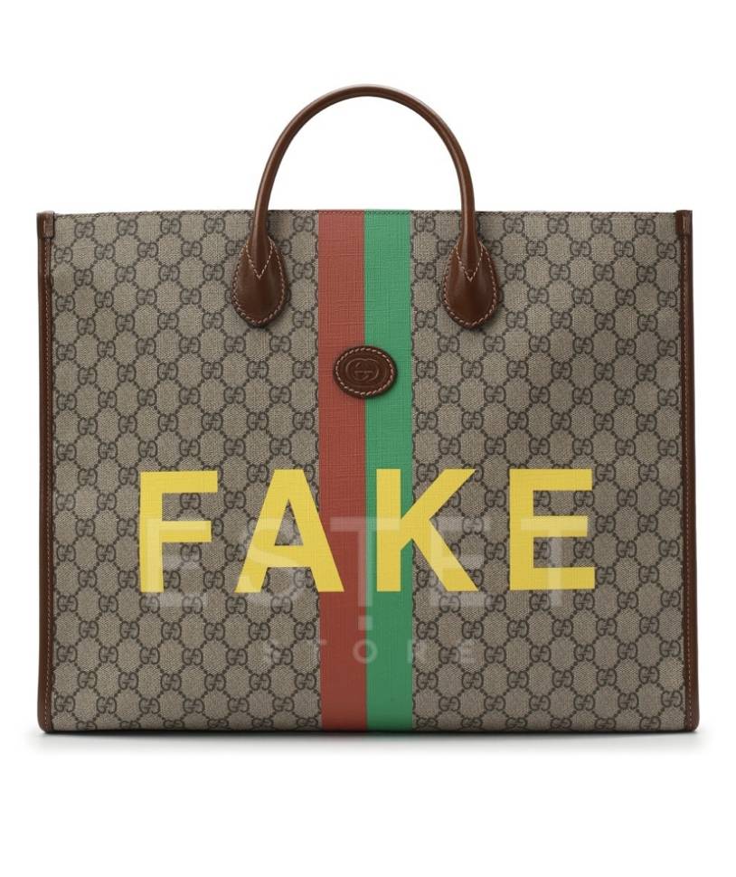 Сумка Gucci Fake Бежевая