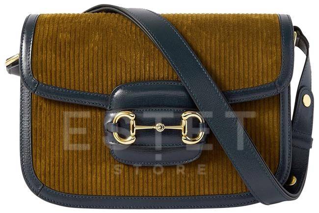 Сумка Gucci Horsebit 1955 Коричневая